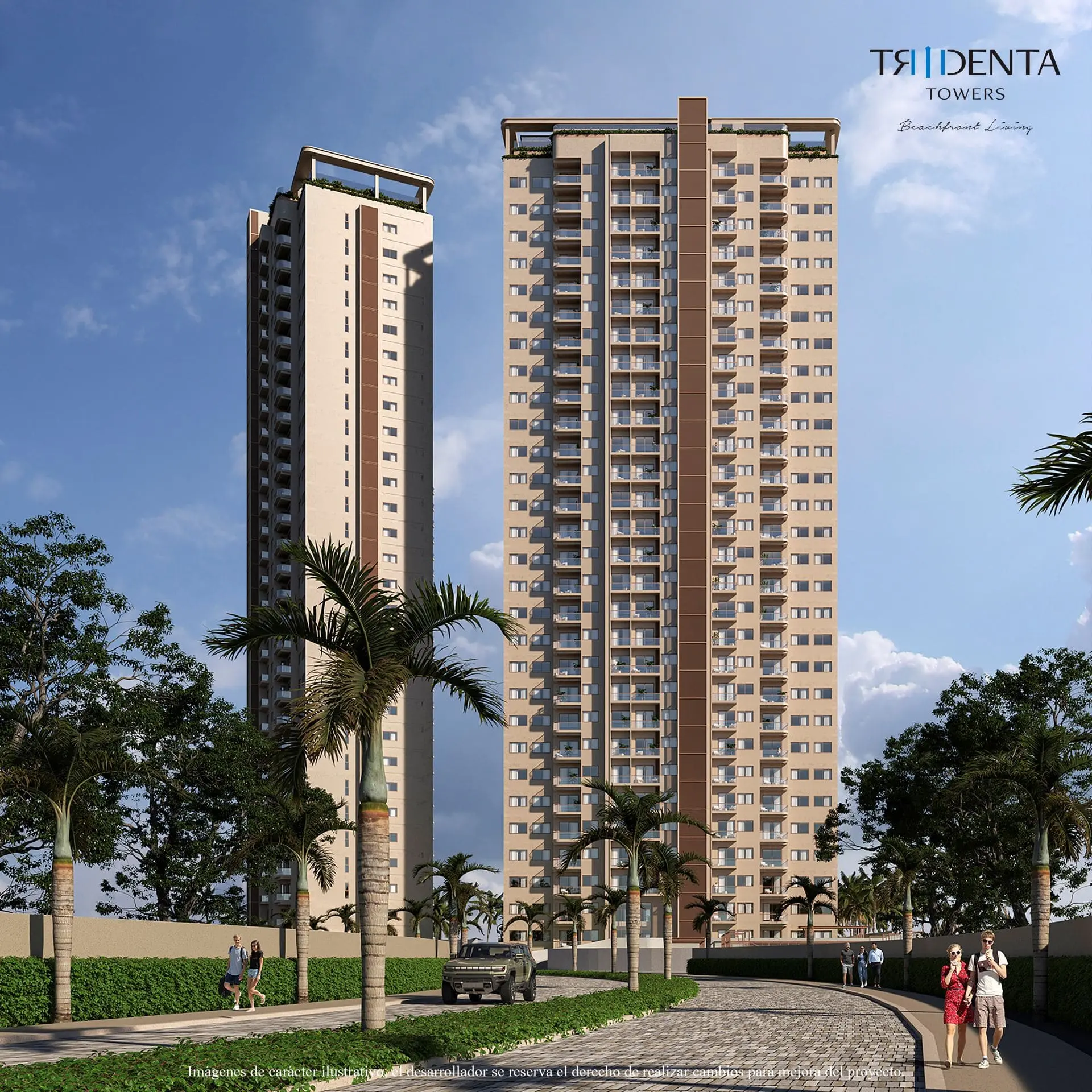 Render Tridenta Towers