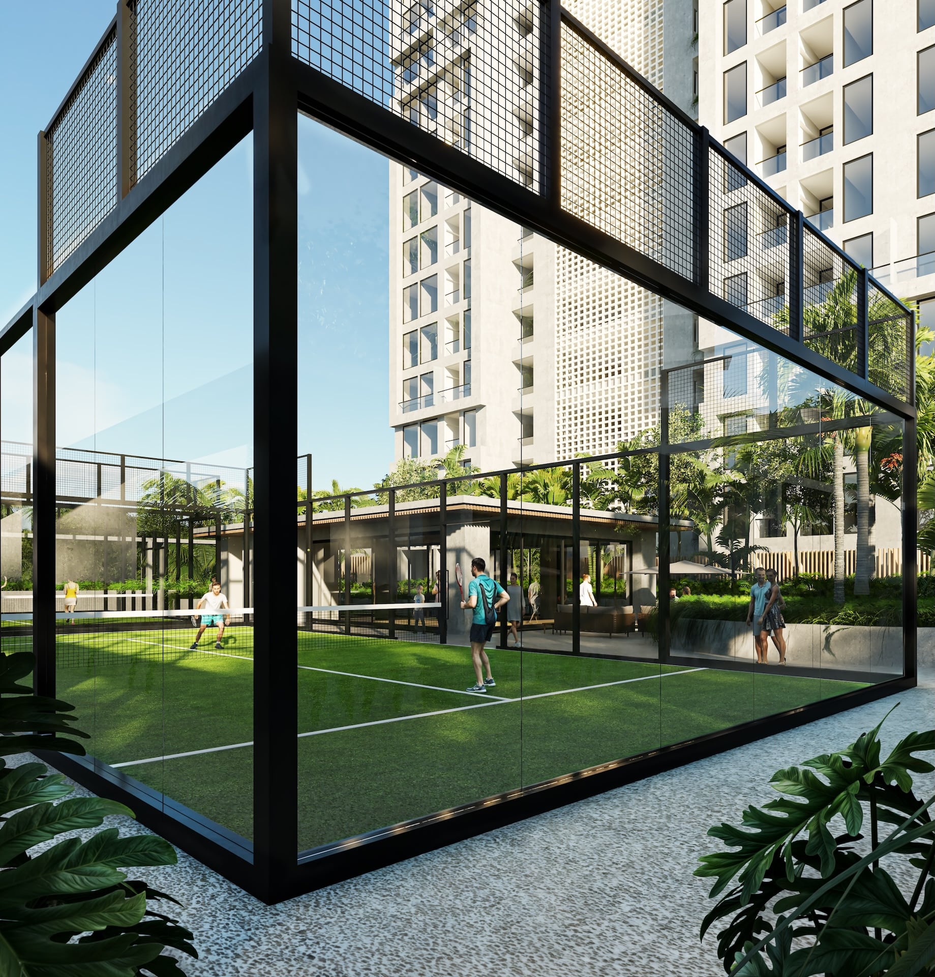 Áreas comunes de Tridenta Towers