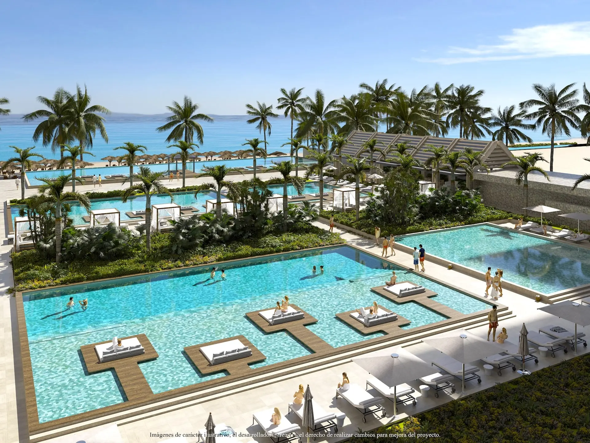 Áreas comunes de Tridenta Towers